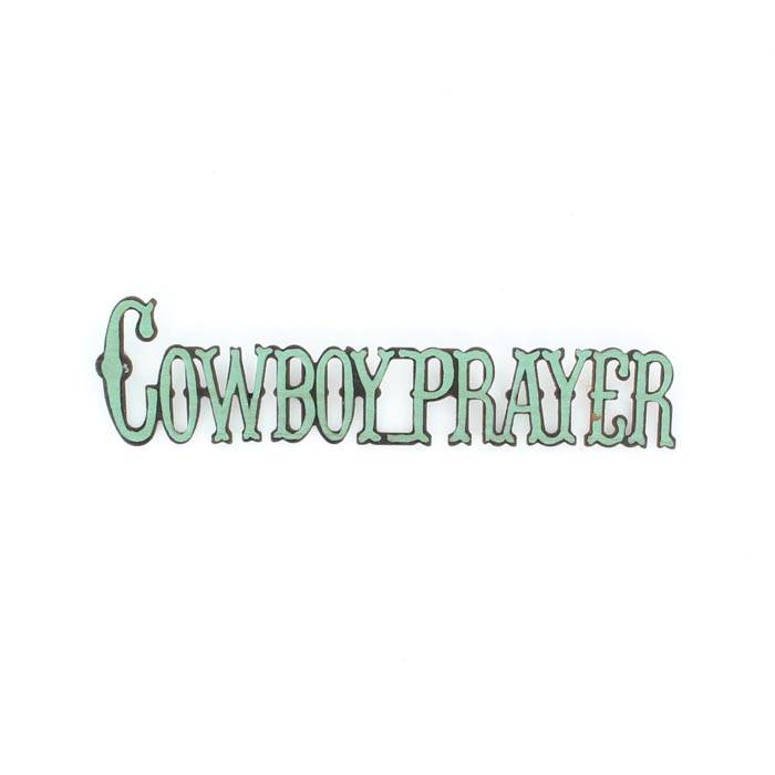 Western Moments Cowboy Prayer Magnet