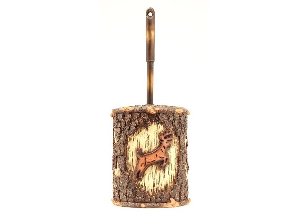 Western Moments Deer Toilet Brush/Caddy EquestrianCollections