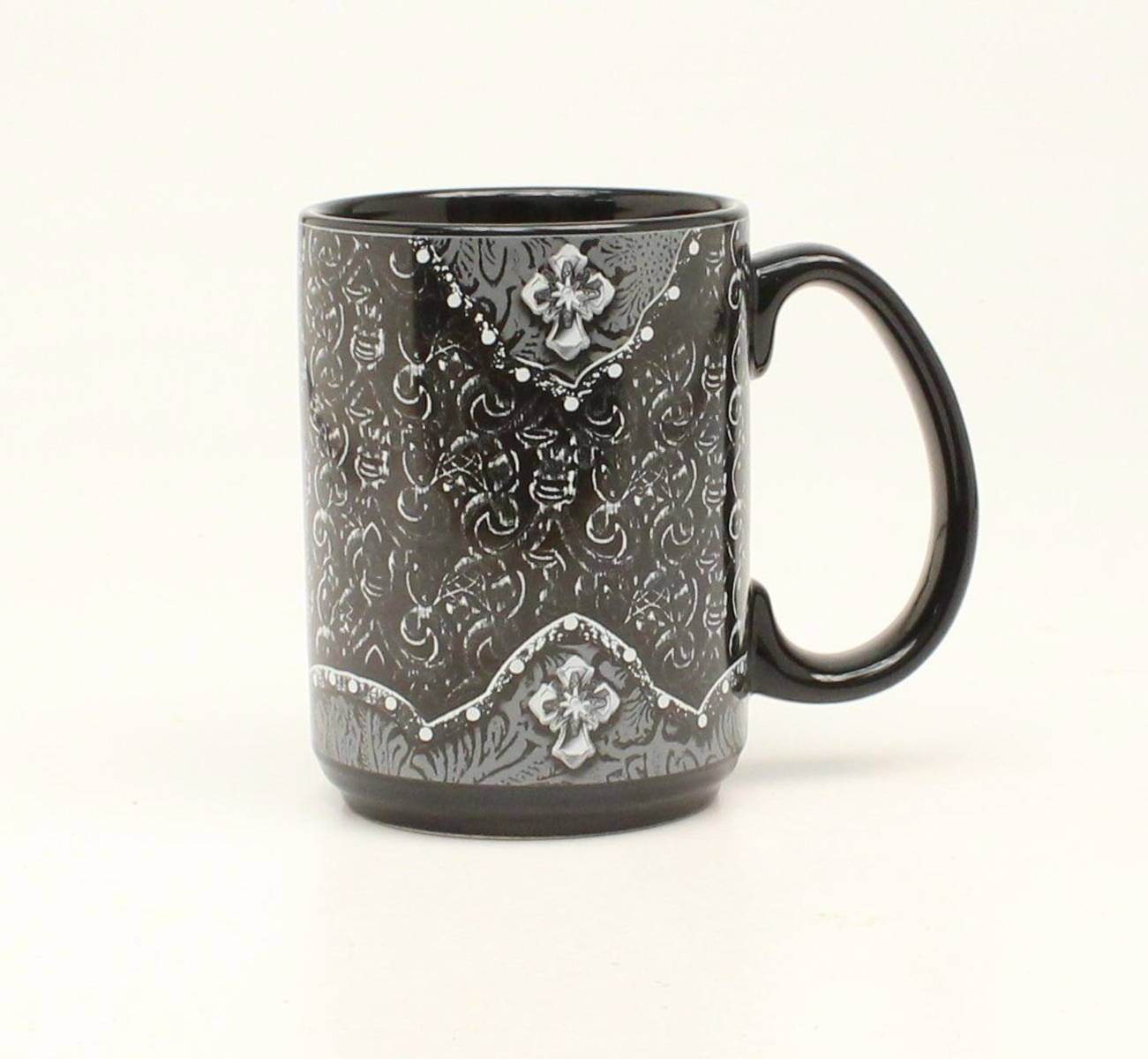 Western Moments Western Scroll Cross Mug