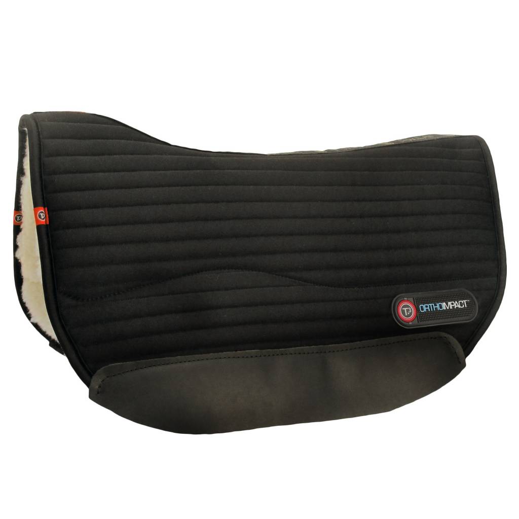 Matrix T3 Ortho Impact High Impact Round Skirt Saddle Pad With Insert Protection