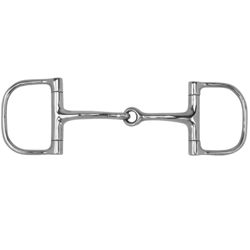 Toklat Curved Snaffle Racing Dee Bit