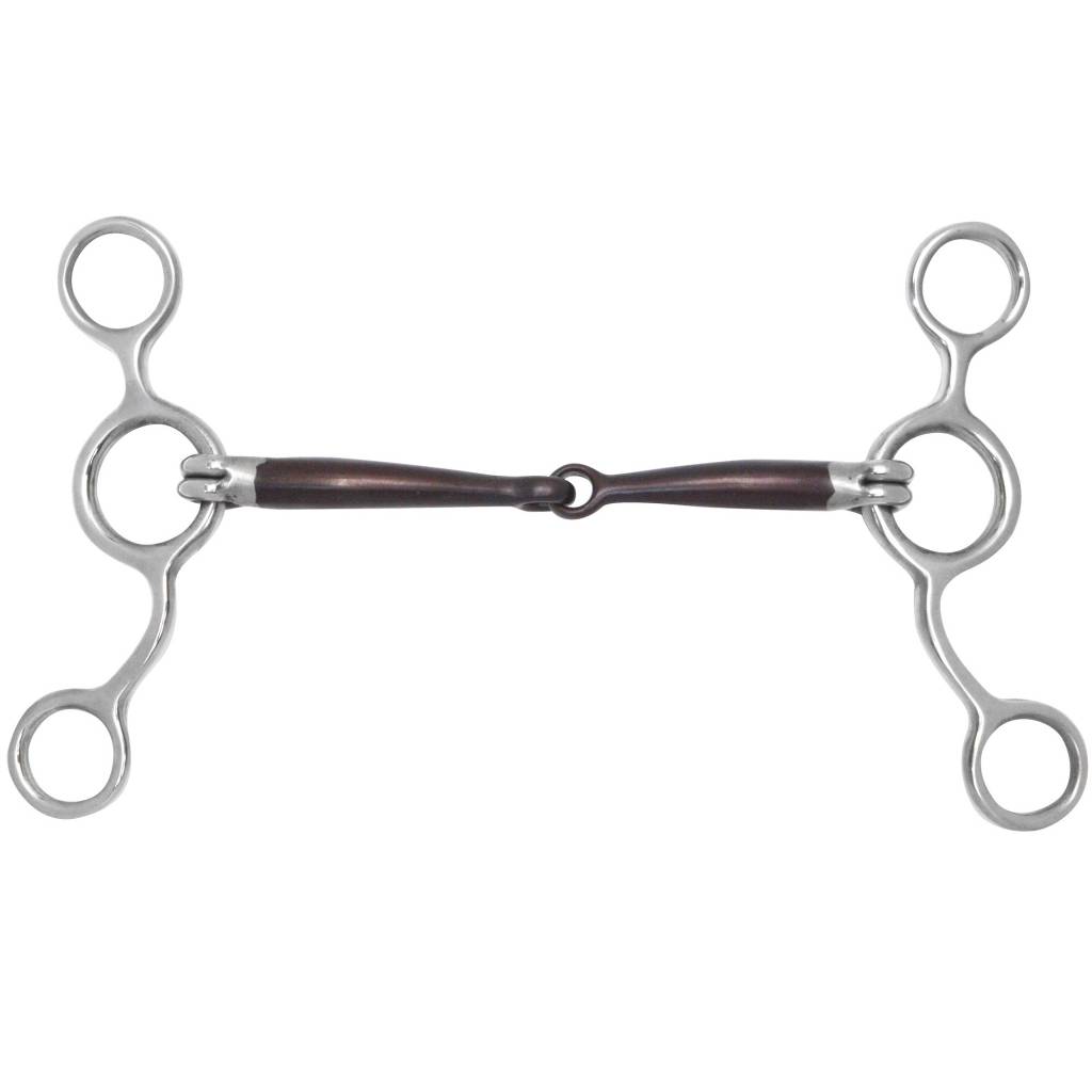 Toklat Sweet Iron Jr Cowhorse Snaffle Gag Bit