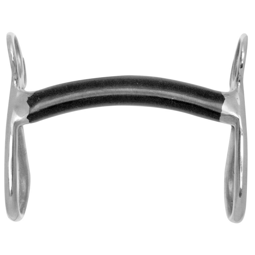 Toklat Black Steel Mullen Mouth Stainless Steel Bumper Bit