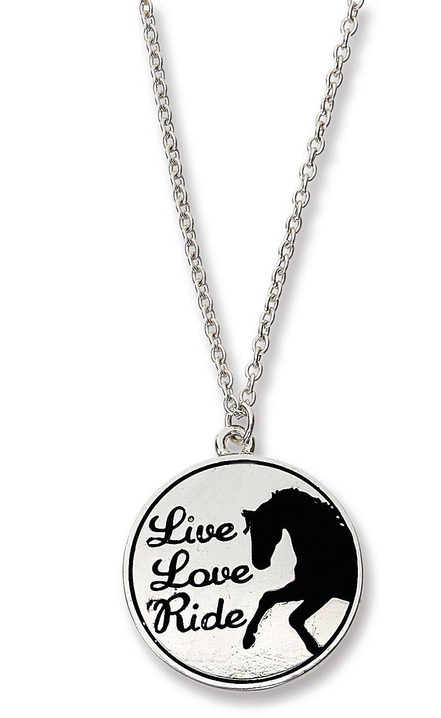 Kelley Live, Love, Ride Necklace