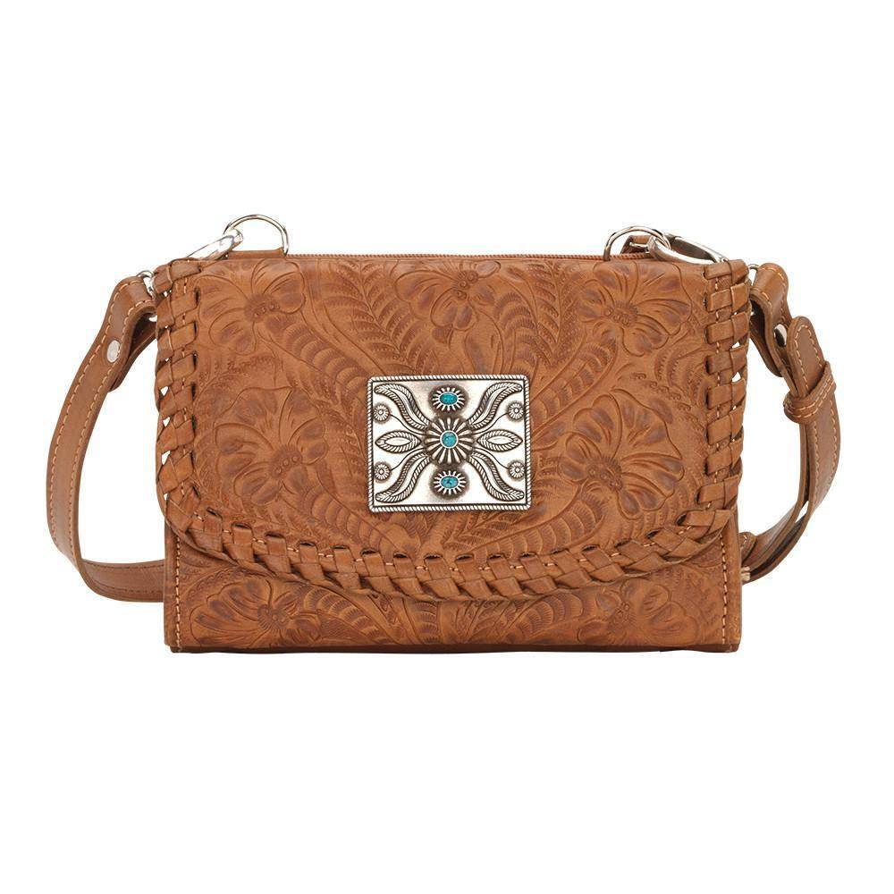 American West Texas Two Step Small Crossbody BagWallet