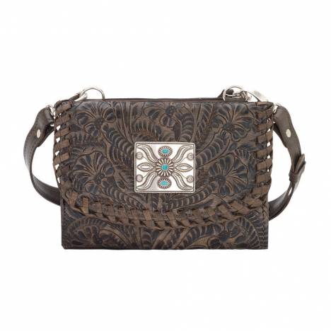 American West Texas Two Step Small Crossbody Bag/Wallet