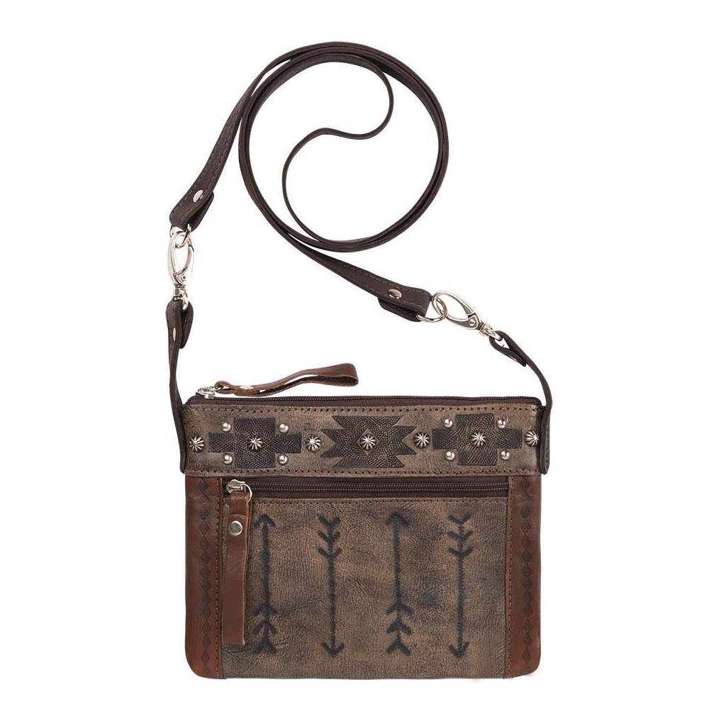 American West Trail Rider Hip/Crossbody Bag - Arrows