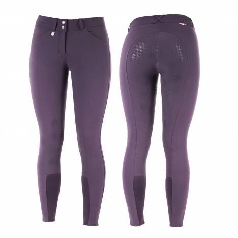 Horze Grand Prix Silicone Grip Full Seat Breeches - Kids