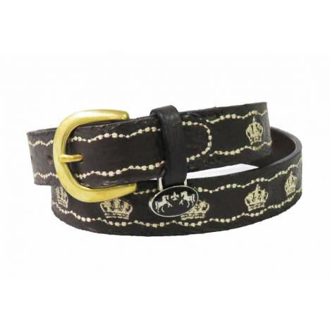 Equine Couture Cacey Leather Belt - Kids