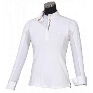 Equine Couture Cara Long Sleeve Show Shirt - Ladies