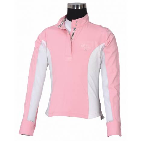 Equine Couture Cara Long Sleeve Show Shirt - Kids