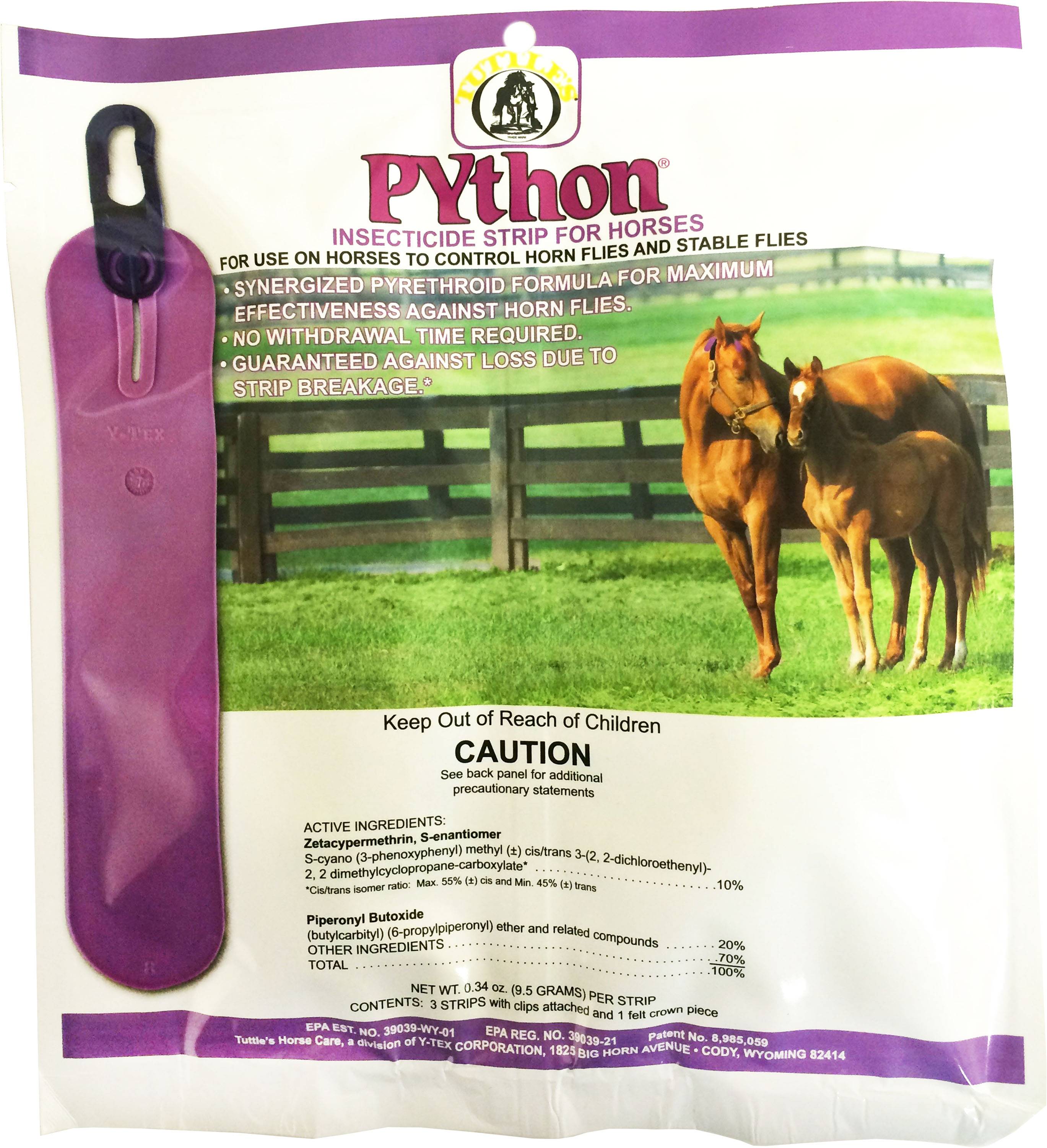 5-931180 Python Equine Insecticide Strips sku 5-931180