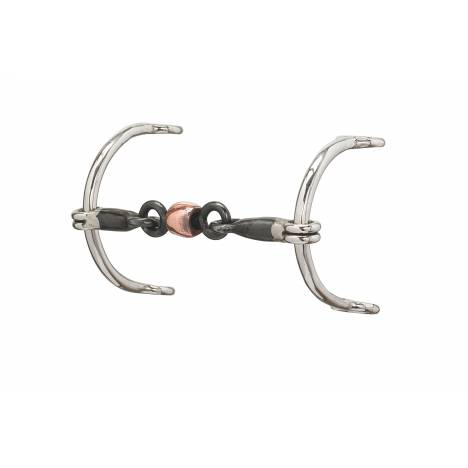 Weaver Sweet Iron Copper Roller Mouth Gag Bit