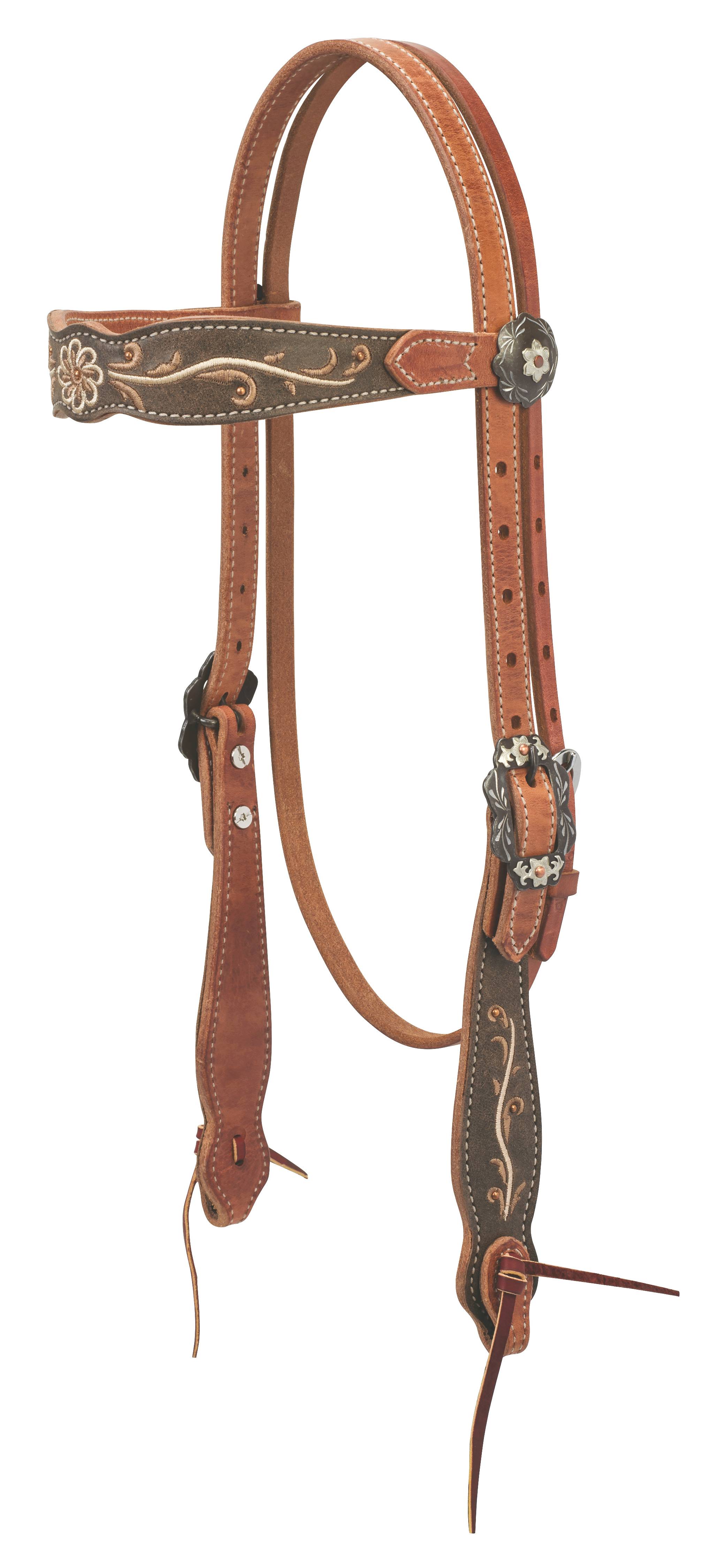 Weaver Country Charm Browband Headstall