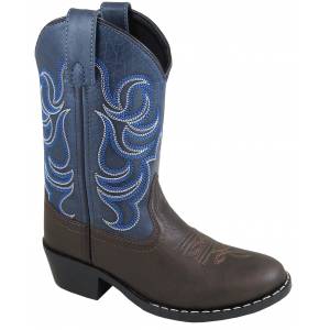 Smoky Mountain Monterey Boot - Youth - Brown/Blue