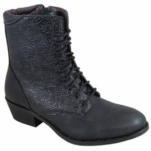 Smoky Mountain Lacer Boot - Ladies - Black