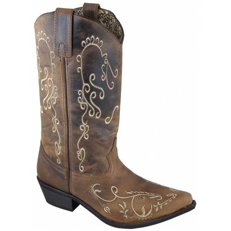 Smoky Mountain Jolene Boot - Ladies - Brown White