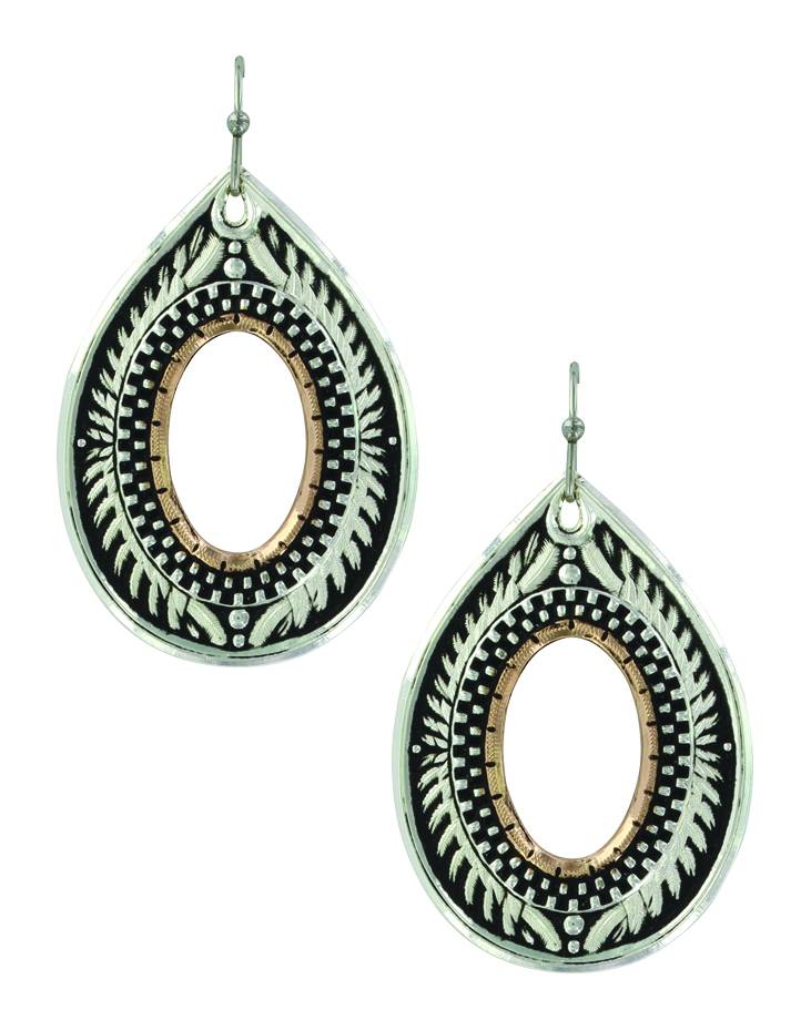 5-935611 Montana Silversmiths Feathered Flight Earrings sku 5-935611