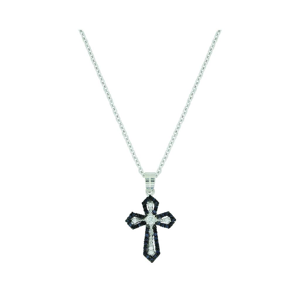 Montana Silver Faith Defined Cross Necklace