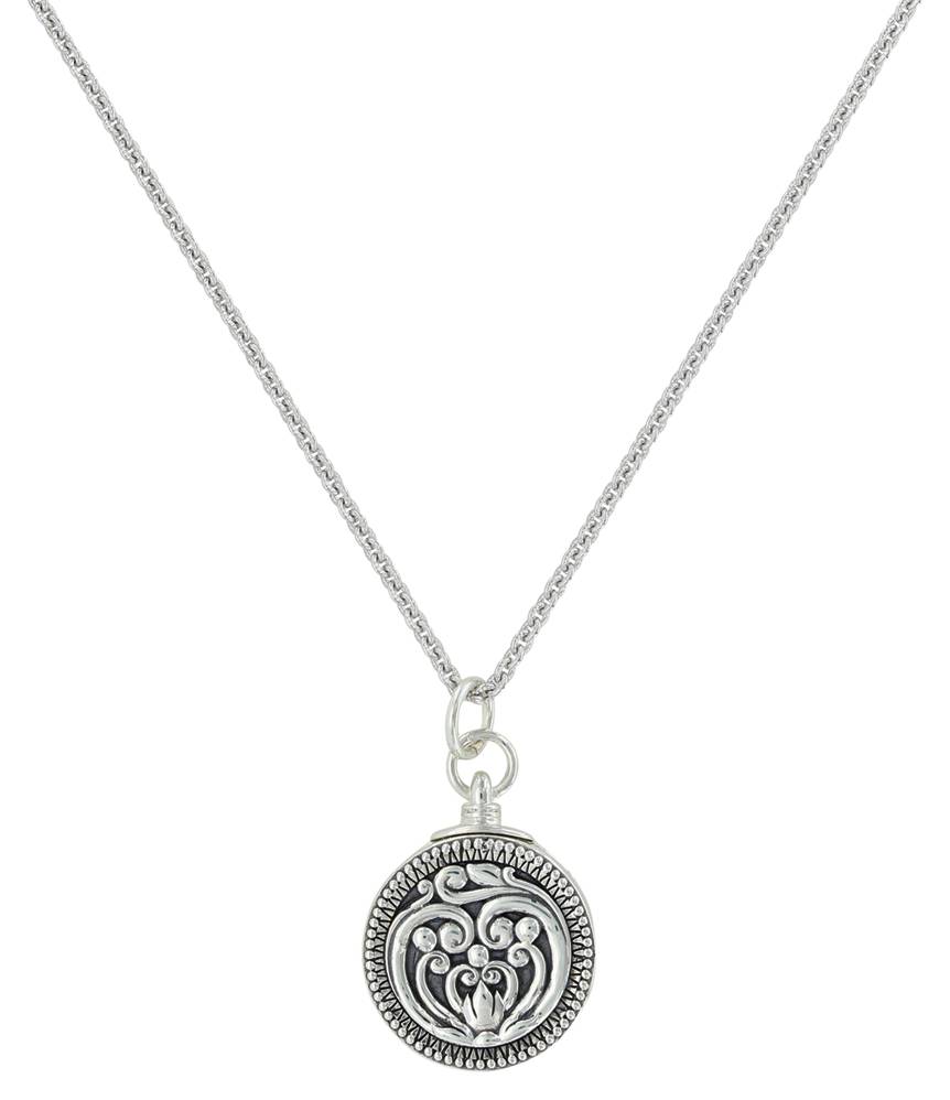 5-935701 Montana Silver Hearts Flame Legacy Locket Necklace sku 5-935701