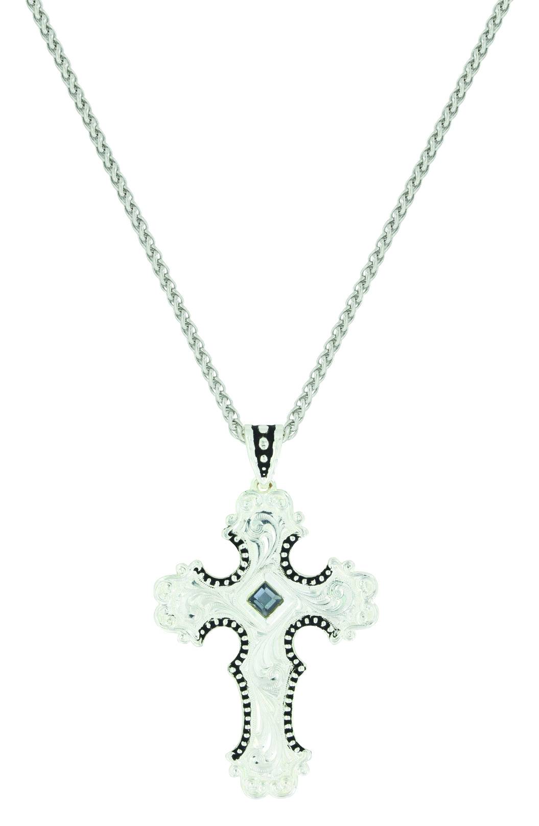 5-935781 Montana Silver Silhouette Cross Necklace sku 5-935781