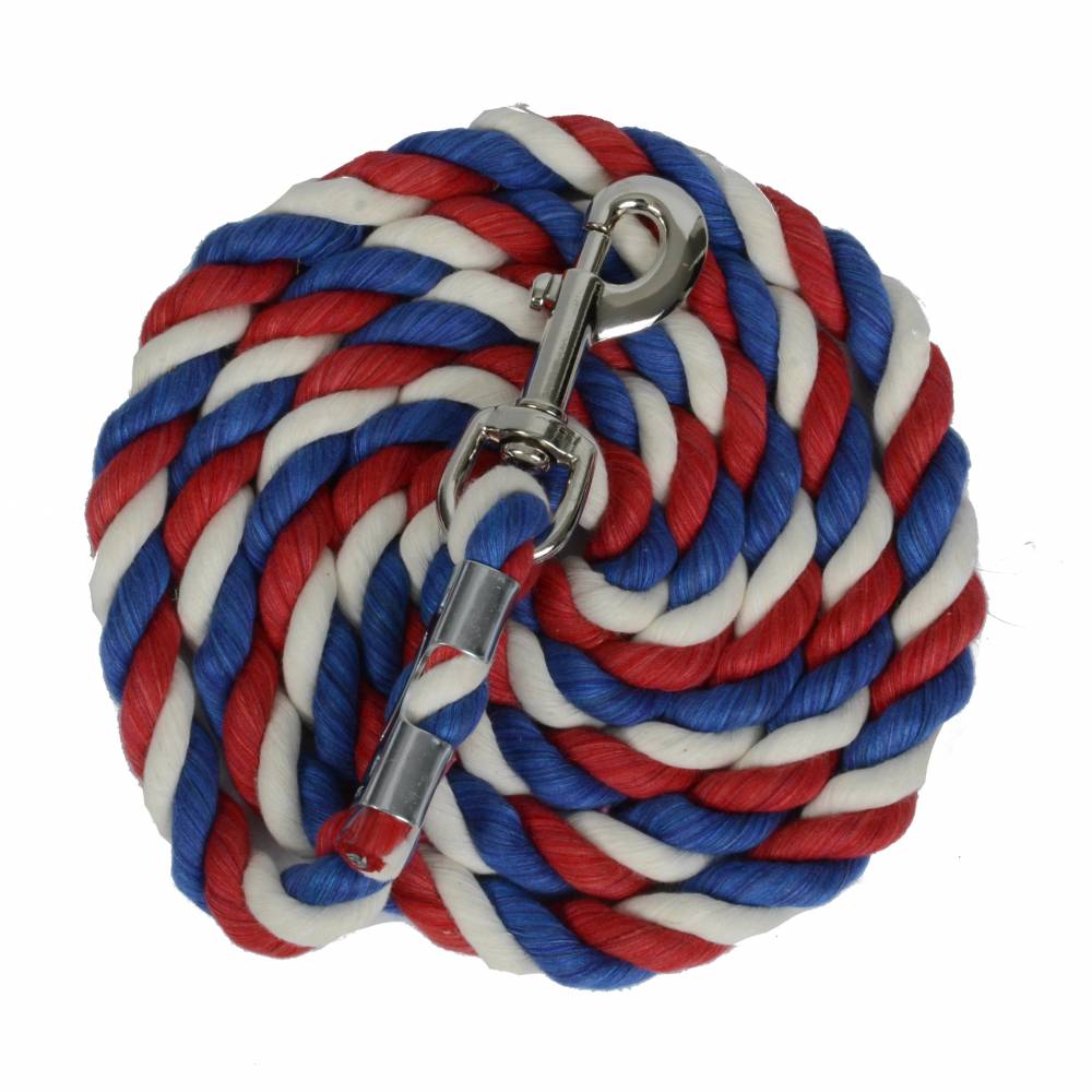 Perris Multi Colored Cotton Lead Rope EquestrianCollections