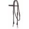 Tough-1 Zig Zag Tool Browband Headstall w/Tie Ends