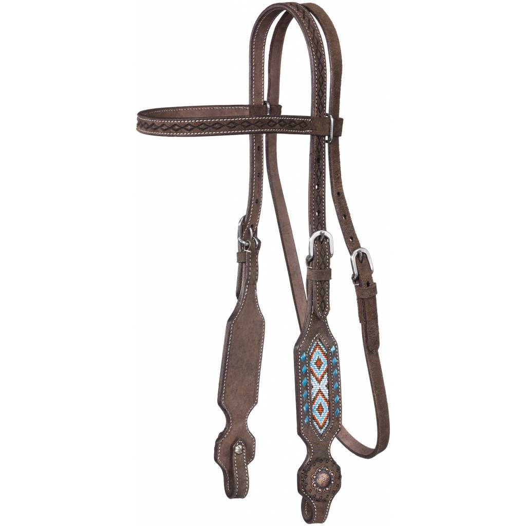 Tough-1 Sonora Buckstitch Headstall