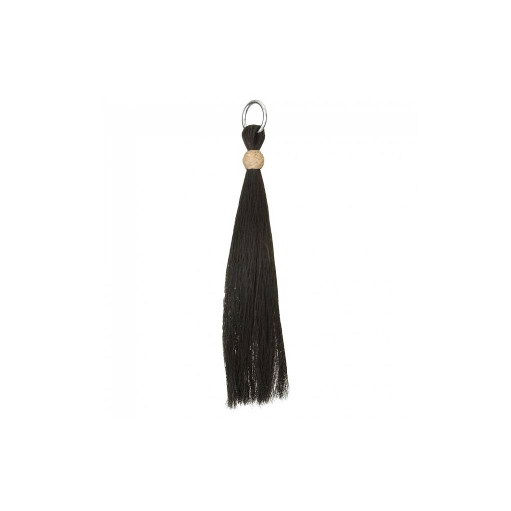 Horse Hair Tassel With Ring 6"