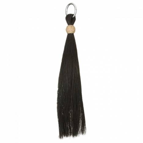 Horse Hair Tassel With Ring 6"