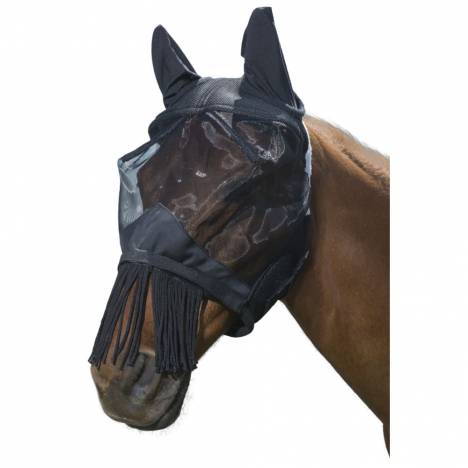 Tough-1 Deluxe Comfort Mesh Fly Mask With String Nose