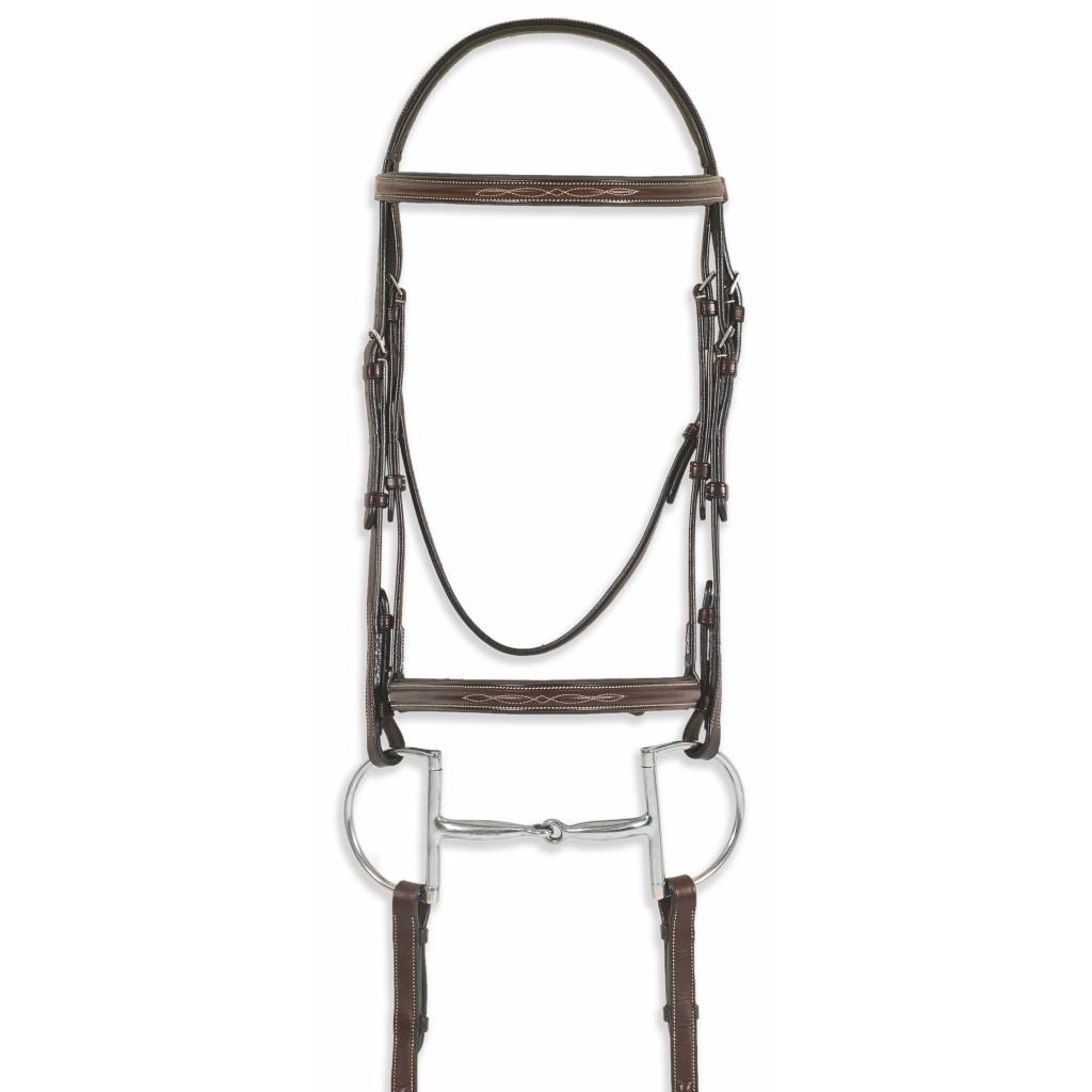 Pessoa Pro Fancy Stitch Raised Bridle