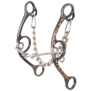 Classic Equine Diamond Long Shank II Small Twisted Wire Dogbone