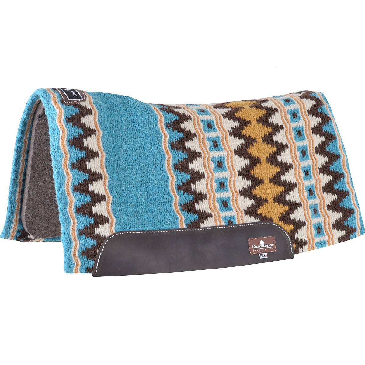 Classic Equine Wool Top 1/2 Felt Bottom Pad