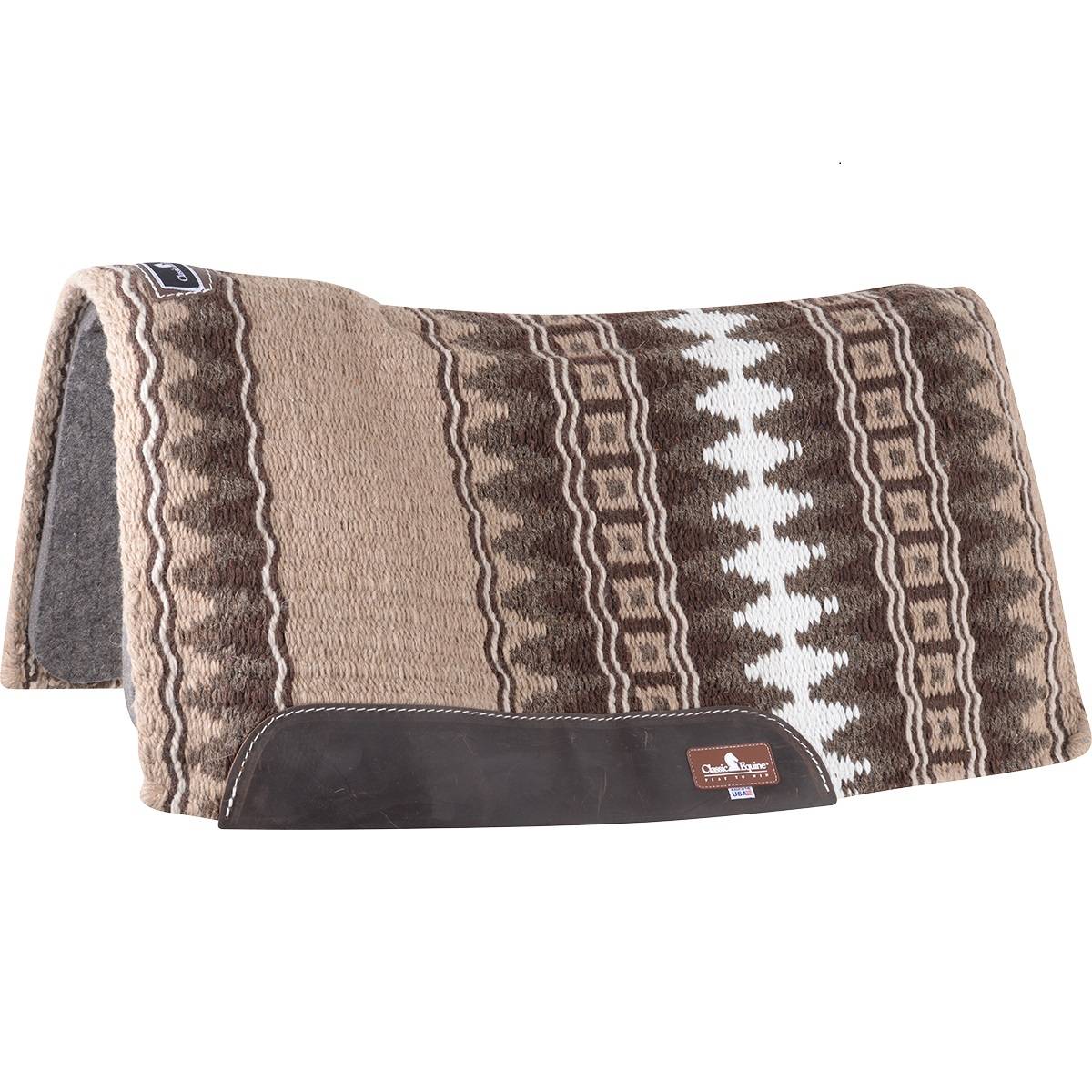 Classic Equine Wool Top 1/2 Felt Bottom Pad