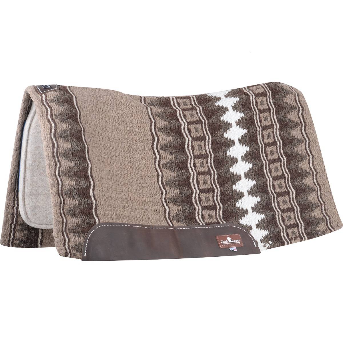 Classic Equine ESP Contoured Wool 3/4 Pad