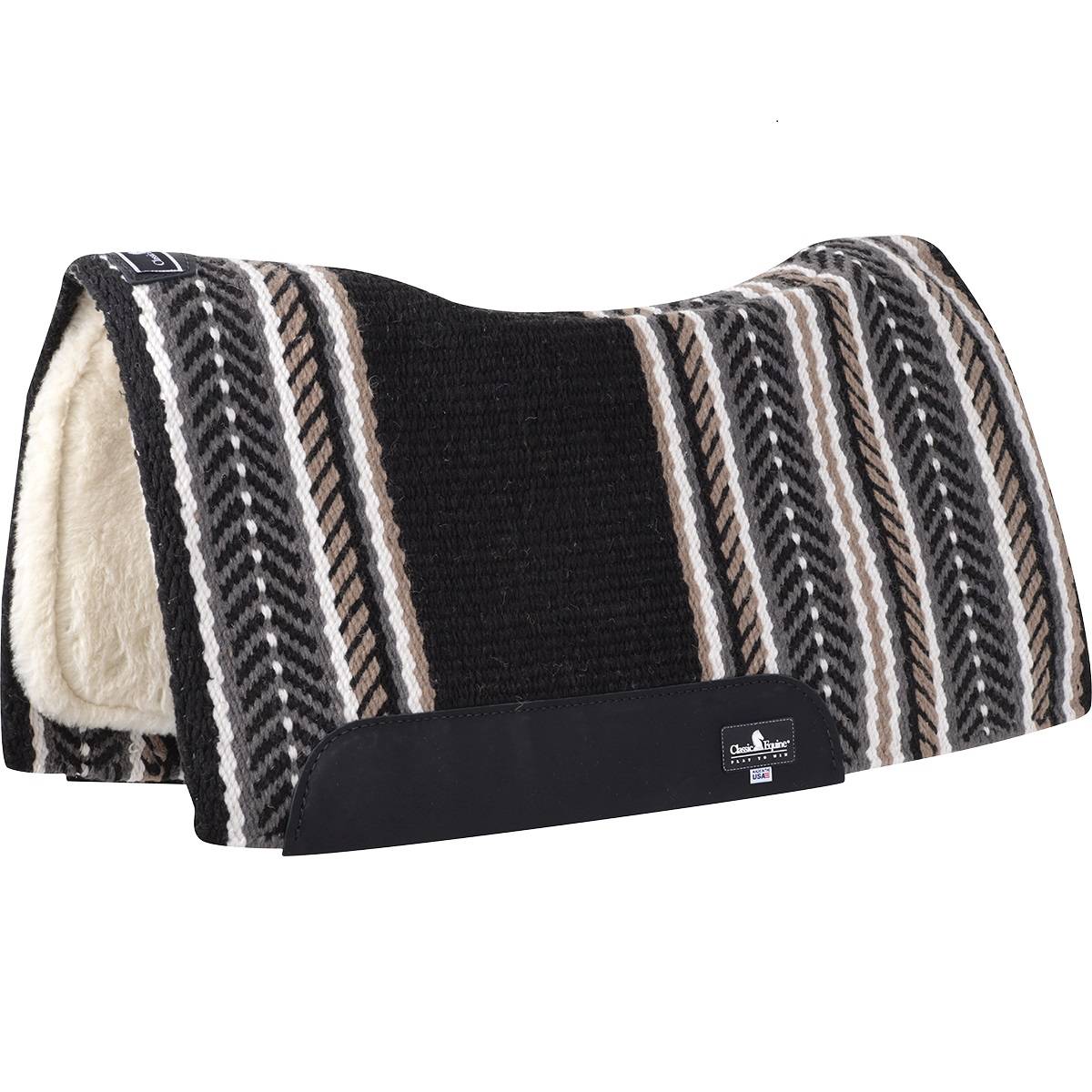 Classic Equine Sensorflex Contoured Wool Felt Pad