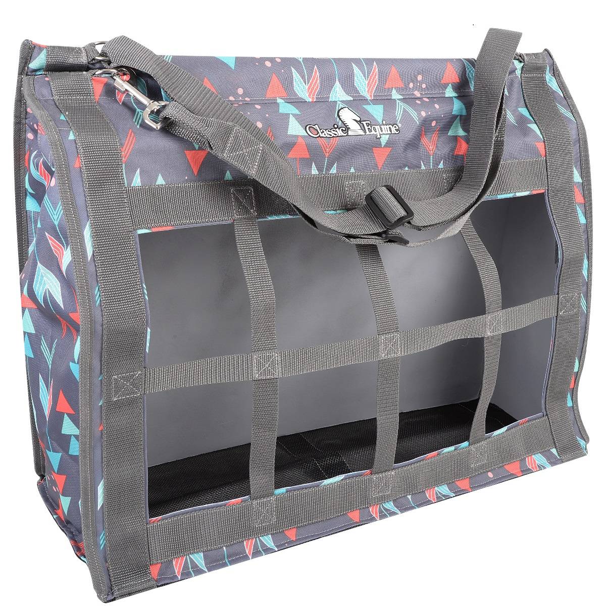 5-946012 Classic Equine Topload Hay Bag - Grey Arrows sku 5-946012