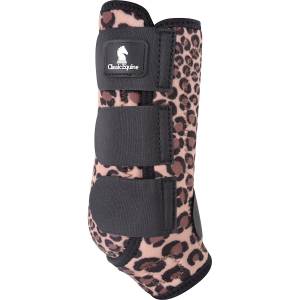 Classic Equine Classic Fit Front Boot - Cheetah