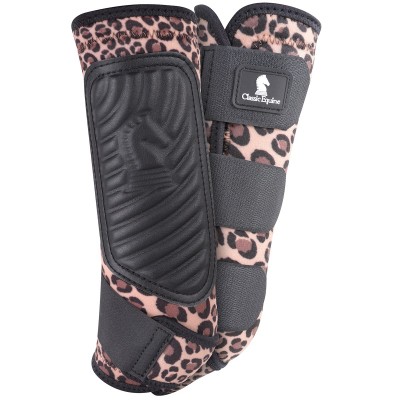 Classic Equine Classic Fit Hind Boot - Cheetah