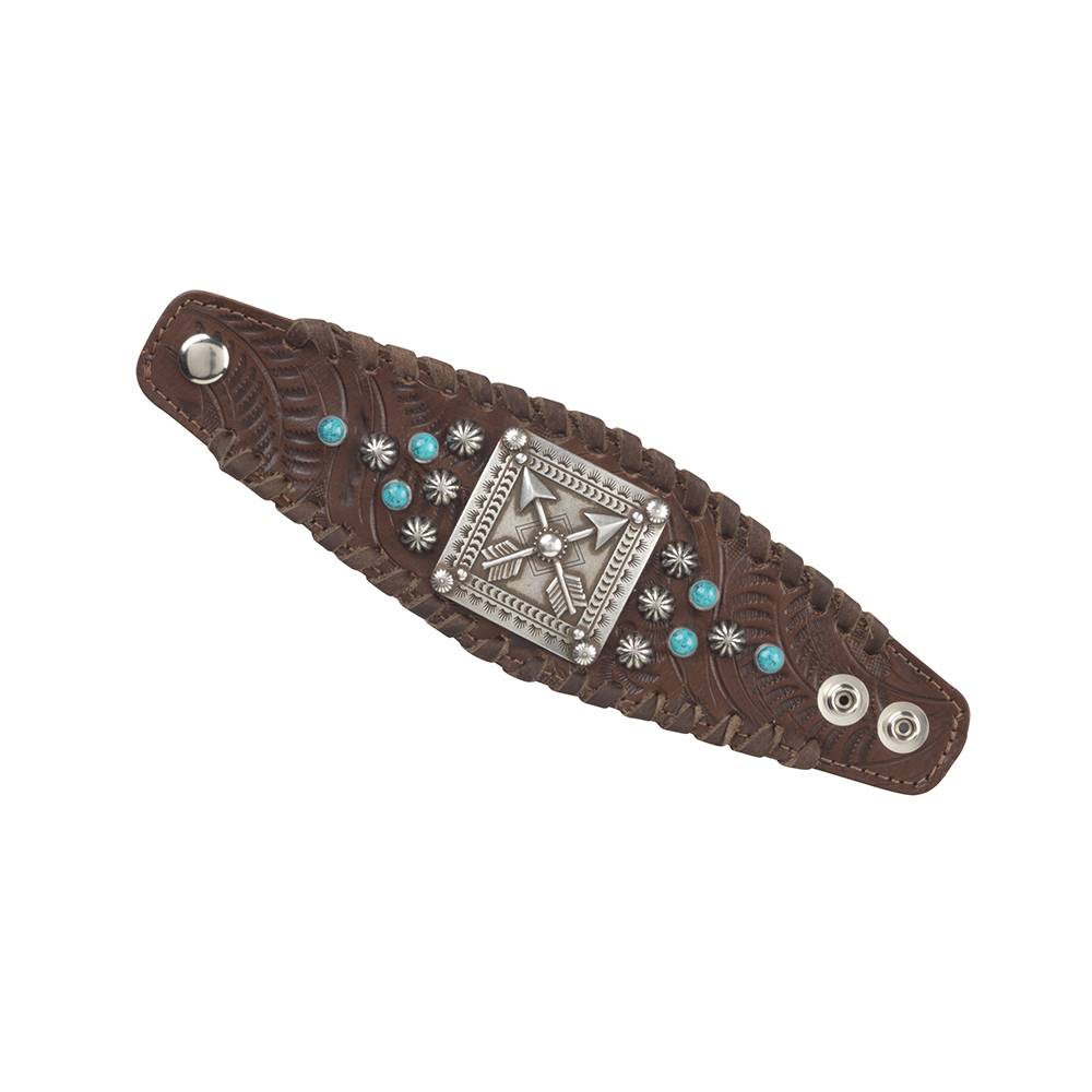 American West Leather Cuff Collection Ladies Cuff Bracelet