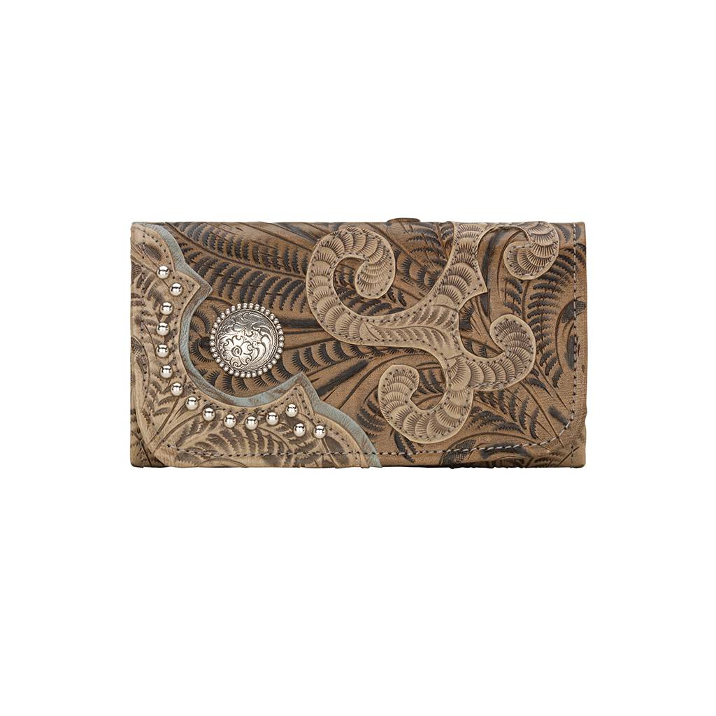 American West Annies Secret Collection Ladies' Tri-Fold Wallet