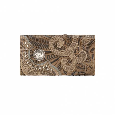 American West Annies Secret Collection Ladies' Tri-Fold Wallet