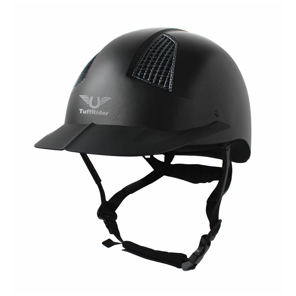 Tuffrider Starter Horse Riding Helmet With Carbon Fiber