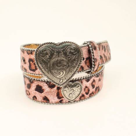 Ariat Leopard Heart Belt - Girls