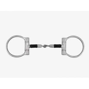 Metalab FG Clinician D-Ring Pinchless Snaffle With Rubber Covered Bars