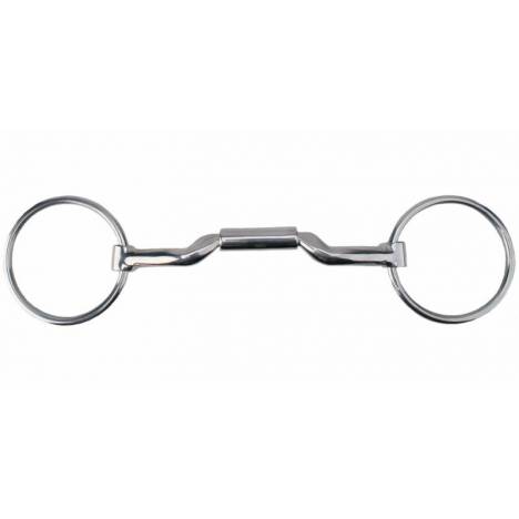 Myler Bridoon Comfort Snaffle Low Port Wide Barrel Copper Inlay (Mb04)