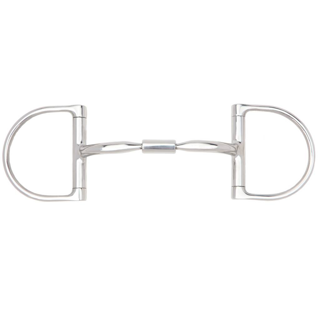 Myler 3 3/8" Medium Dee with Comfort Snaffle Wide Barrel MB 02 Bit