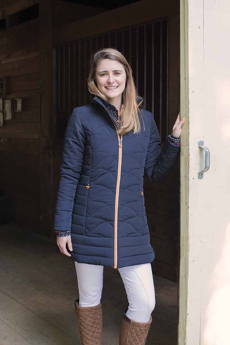 Shires Aubrion Delaware Long Padded Coat - Ladies