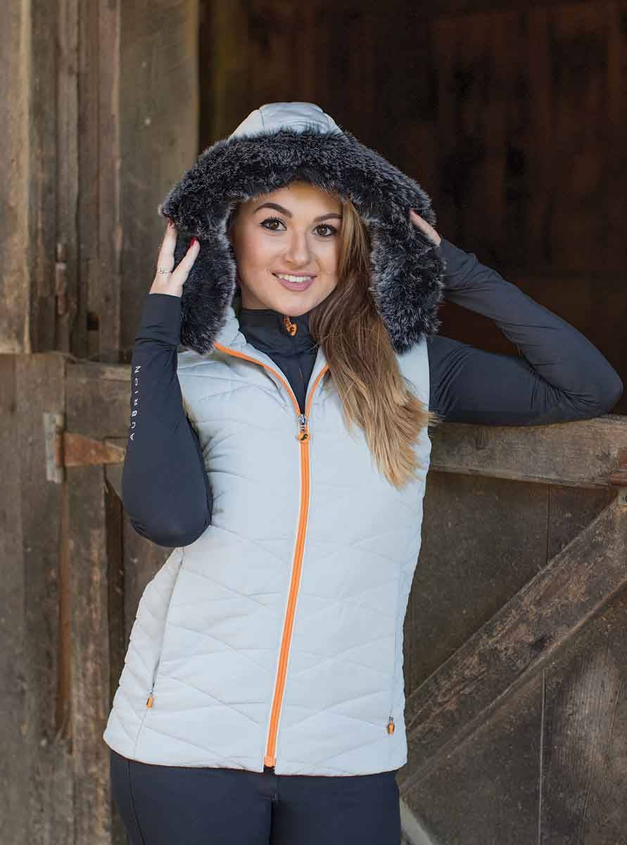 Shires Aubrion Thistledown Padded Gilet - Ladies